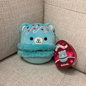 5” BELINDA MACARON BEAR SQUISHMALLOW 🩵🐻